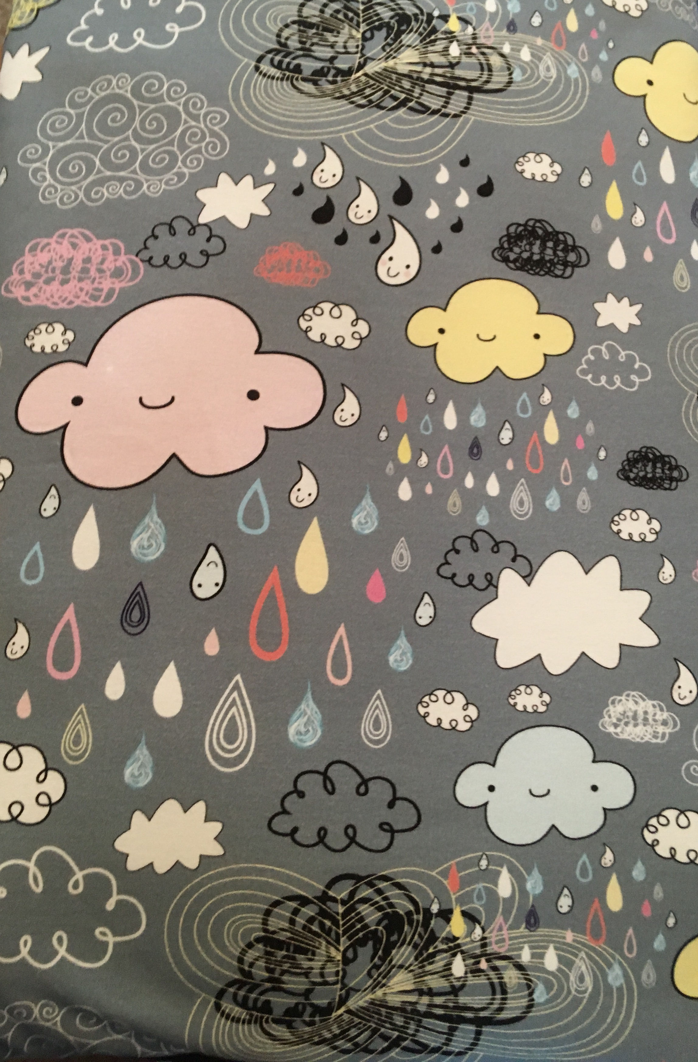 Dungarees in Clouds and Friends