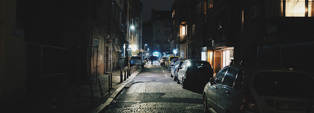 Spaziergang im Dunkeln