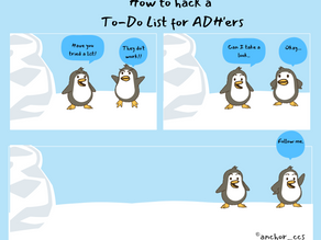 How to hack To 'Do' lists for ADH'ers (or scatterbrain squirrels)