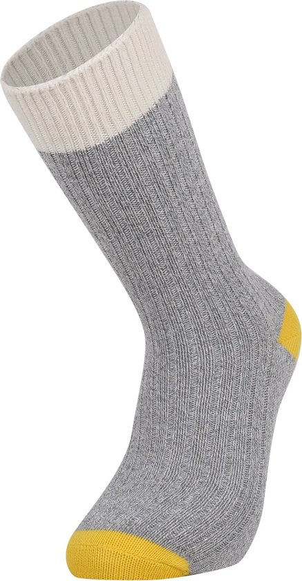 Thumbnail: Katoenrijke Geribbelde Heren Sokken