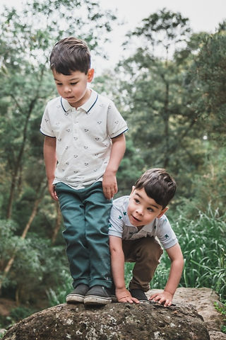 Melbourne lifestyle family photography - brothers playing