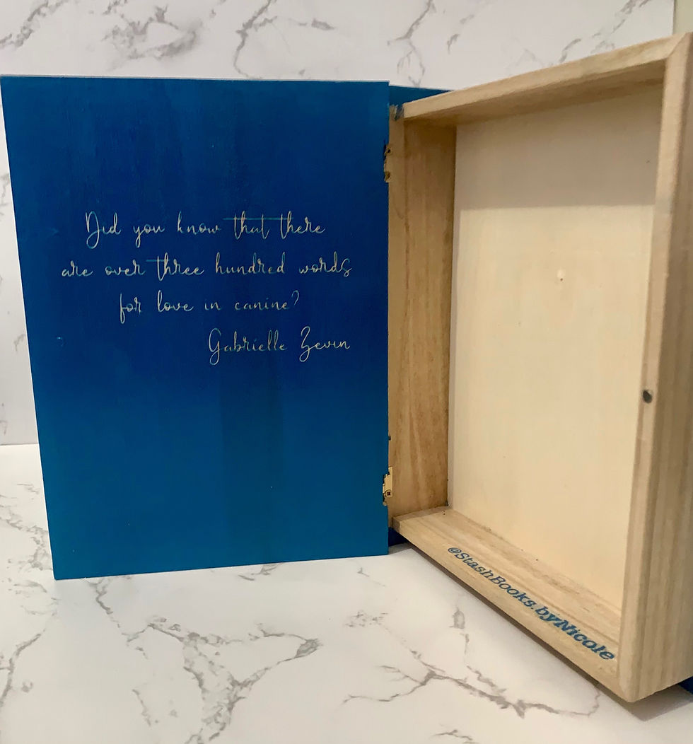 Thumbnail: Personalized Pet Memoir Stash Book