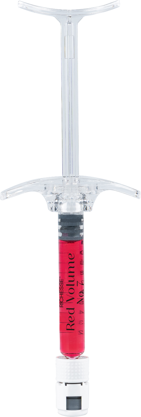 레드볼륨 주사기 RICHESSE RED Volume No.7 High & Low Molecular Hyaluronic Acid Lip Filler