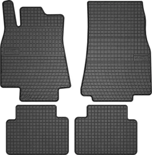 Mercedes B gumiszőnyeg méretpontos kialakítással védi az utasteret a nedvességtől és szennyeződésektől, tartós, csúszásmentes