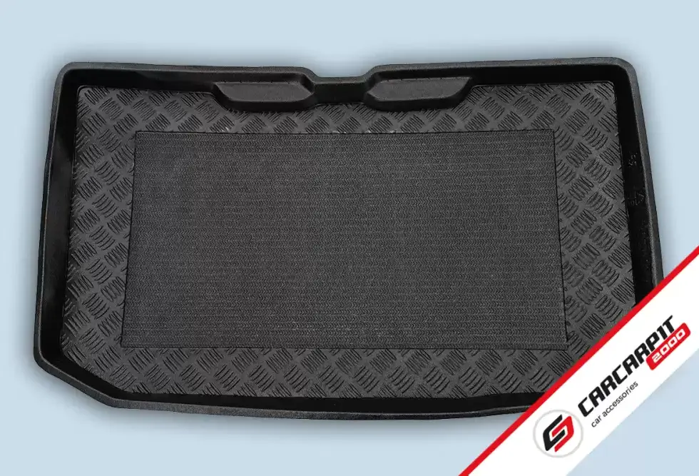 Prémium csomagtértálca Nissan Note (2004–2013) modellekhez. Pontos illeszkedés, magasított perem és strapabíró, könnyen tiszt