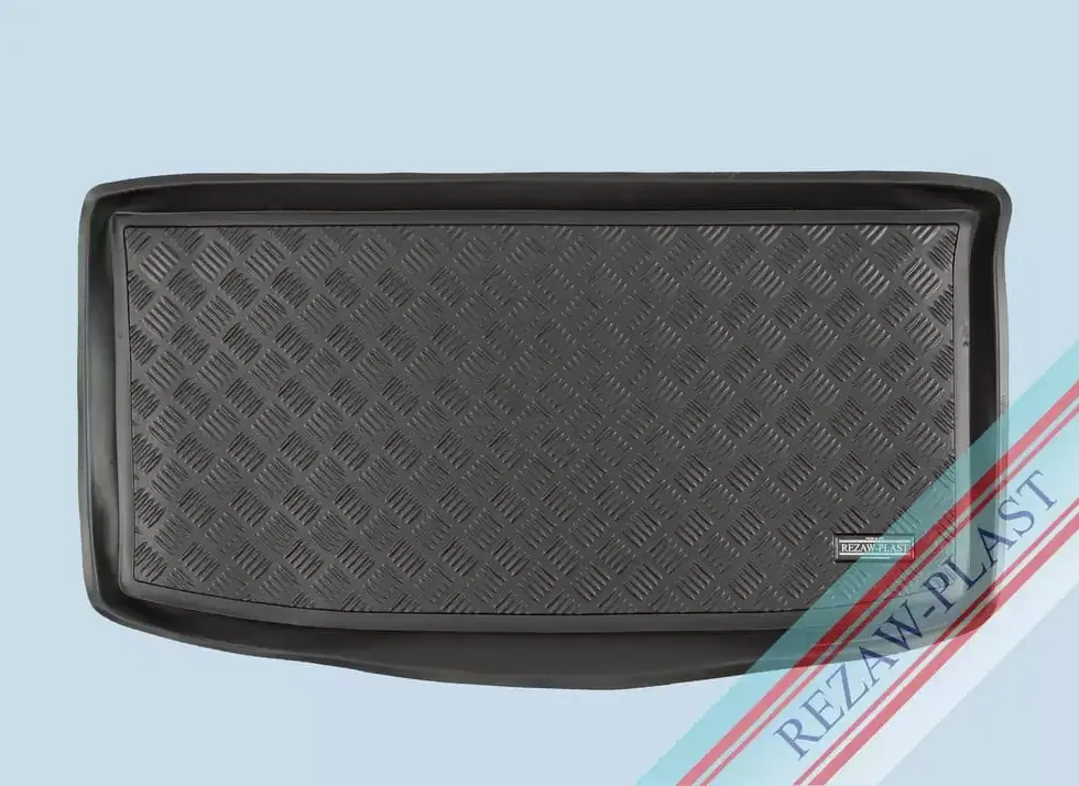 Prémium csomagtértálca Fiat Panda (2003–2012) modellekhez. Pontos illeszkedés, magasított perem és könnyen tisztítható, strap