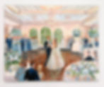 Thibodaux live wedding painter