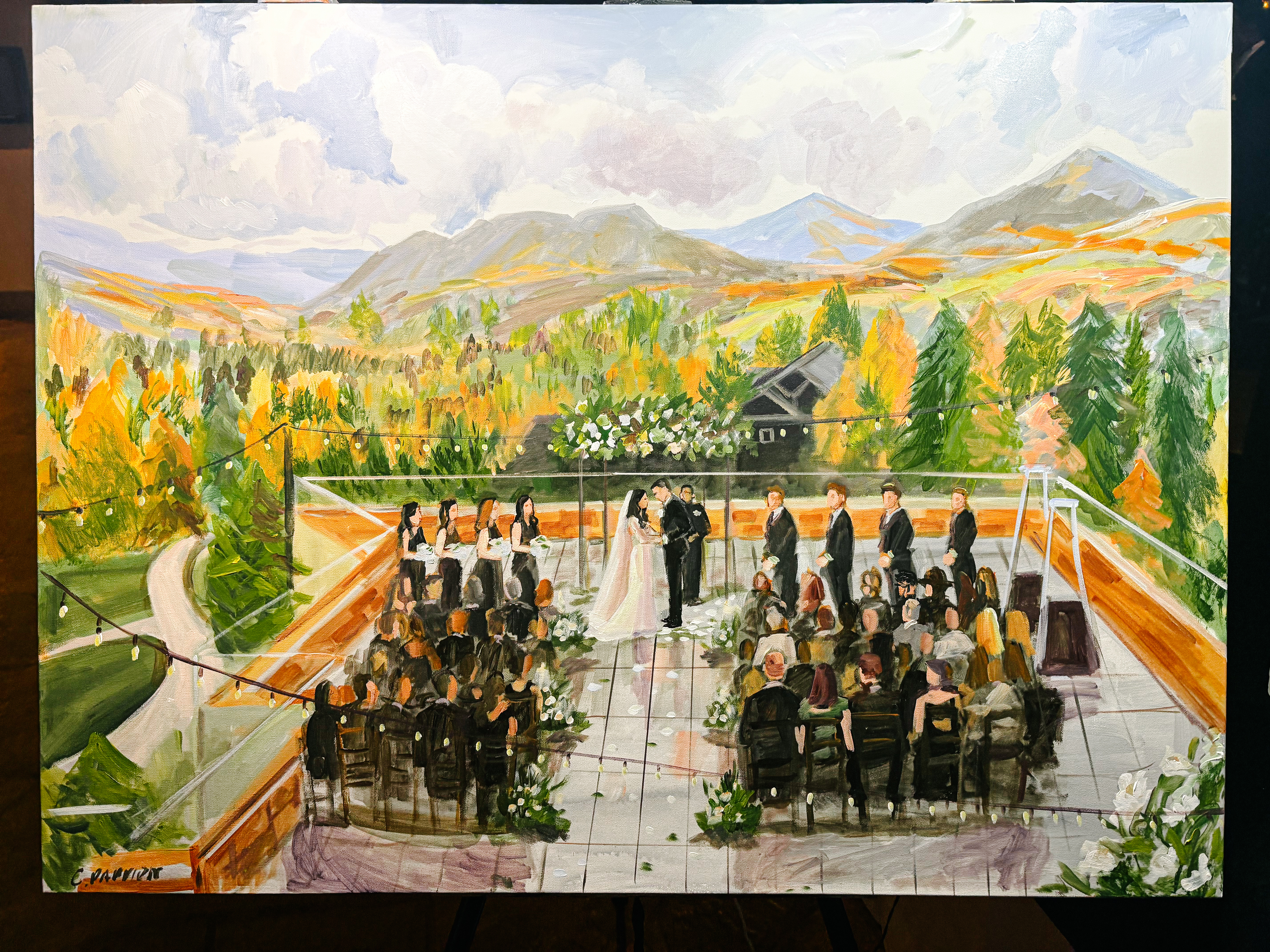 TellurideColorado Live Wedding Painting.JPG