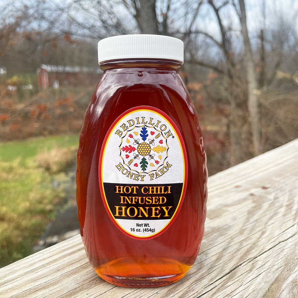 Hot Chili Infused Honey