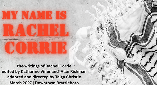 My Name is Rachel Corrie
