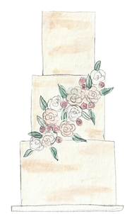 Fleur - semi-naked cake package