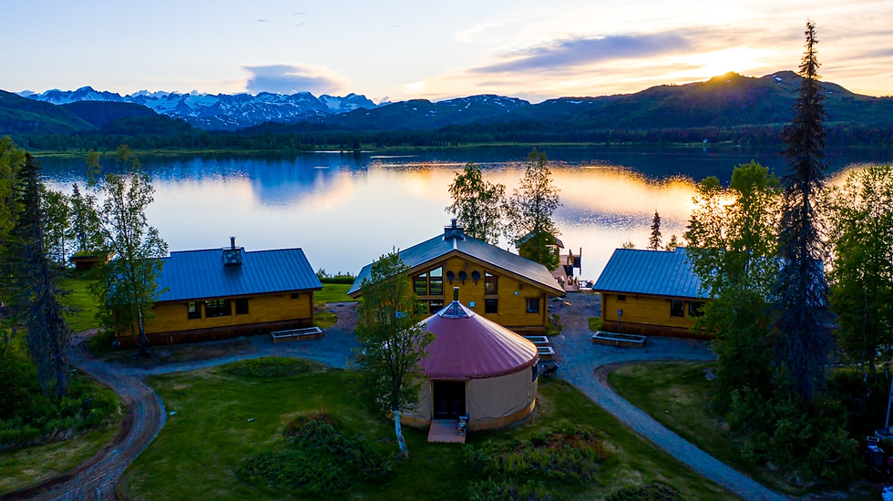 Tordrillo Mountain Lodge wilderness accommodations in Alaska