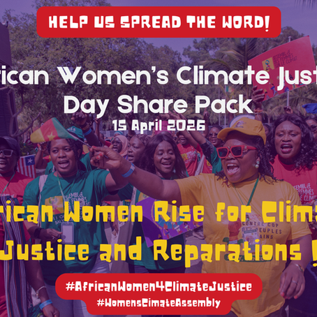 African Women’s Climate Justice Day
