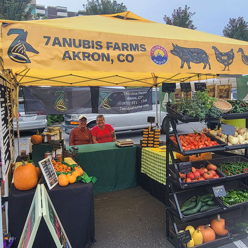 Market tent for 7