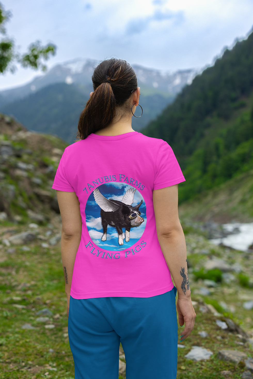 Thumbnail: man wearing flying pig t-shirt