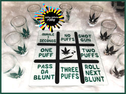 Jolly Johns Printing - Smoking It Up Tic-Tac-Toe Game