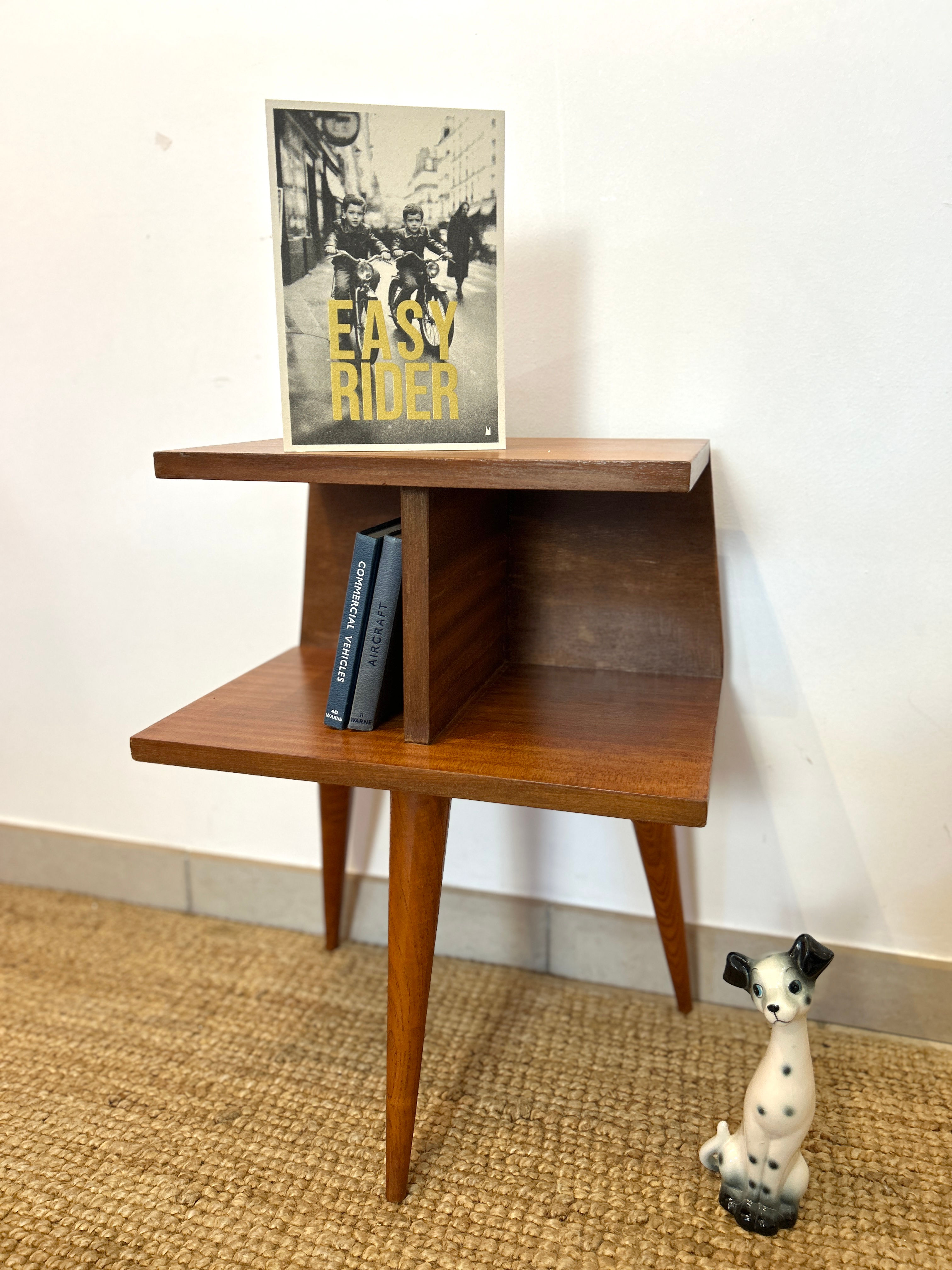 Chevet tripode en teck années 50