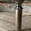 Miniature : Table basse en verre et laiton