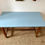 Miniature : Table de ferme avec plateau en formica bleu
