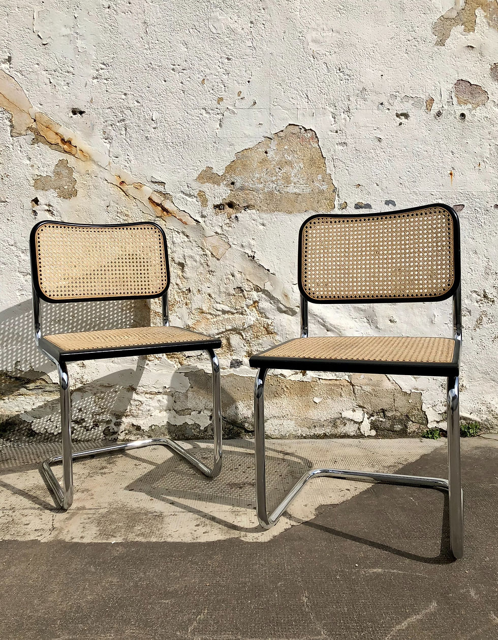 Miniature : Paire de chaises Cesca par Marcel Breuer