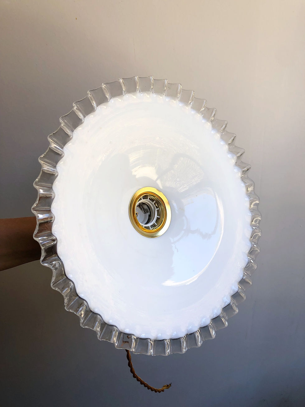Miniature : Suspension en opaline