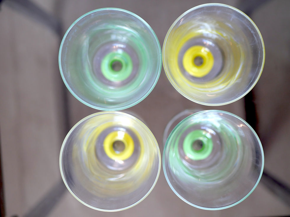 Miniature : 4 verres à vin