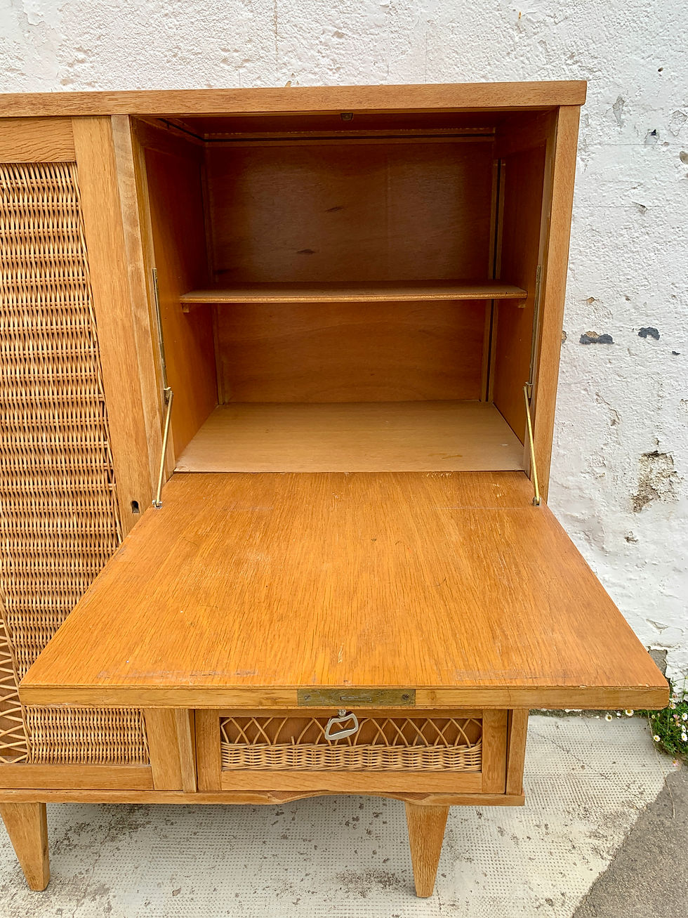 Miniature : Meuble armoire/secrétaire années 60