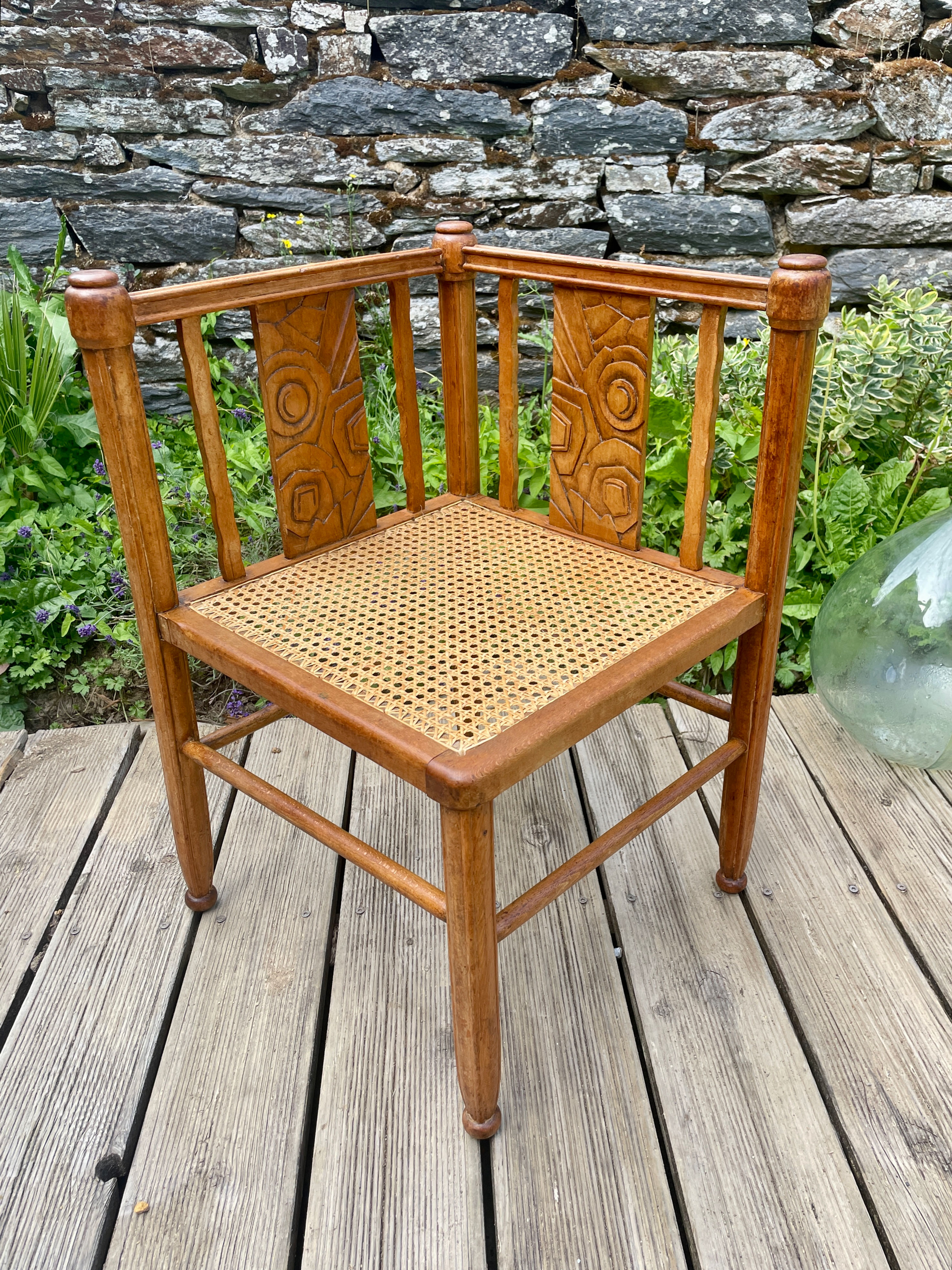 Chaise d'angle Art Déco