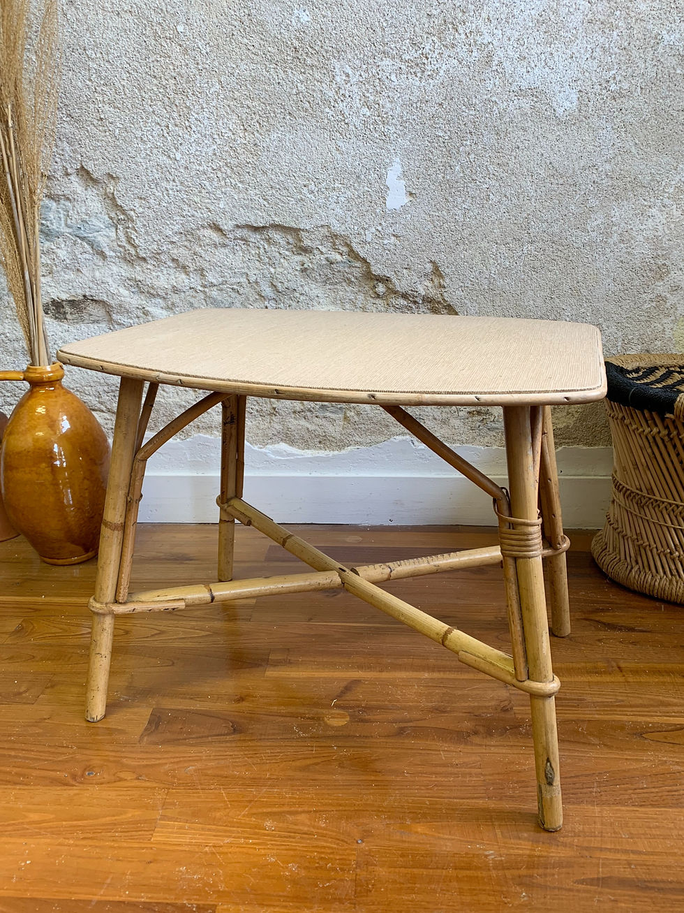 Miniature : Table basse en bambou