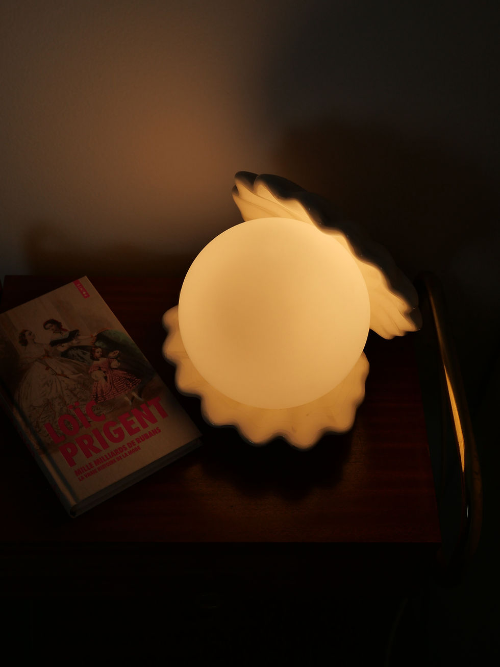 Miniature : Lampe coquillage en céramique