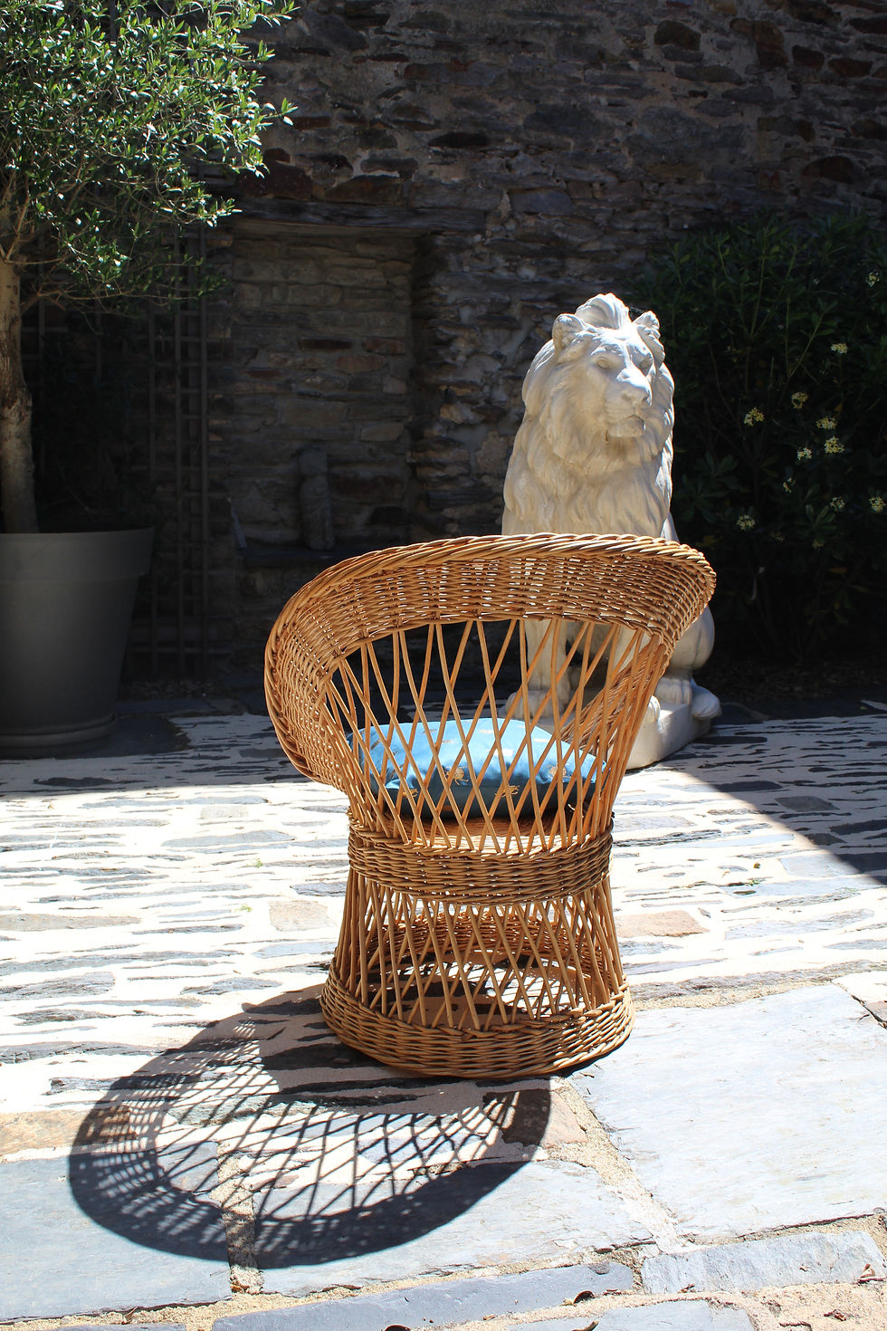 Miniature : Fauteuil osier Joséphine