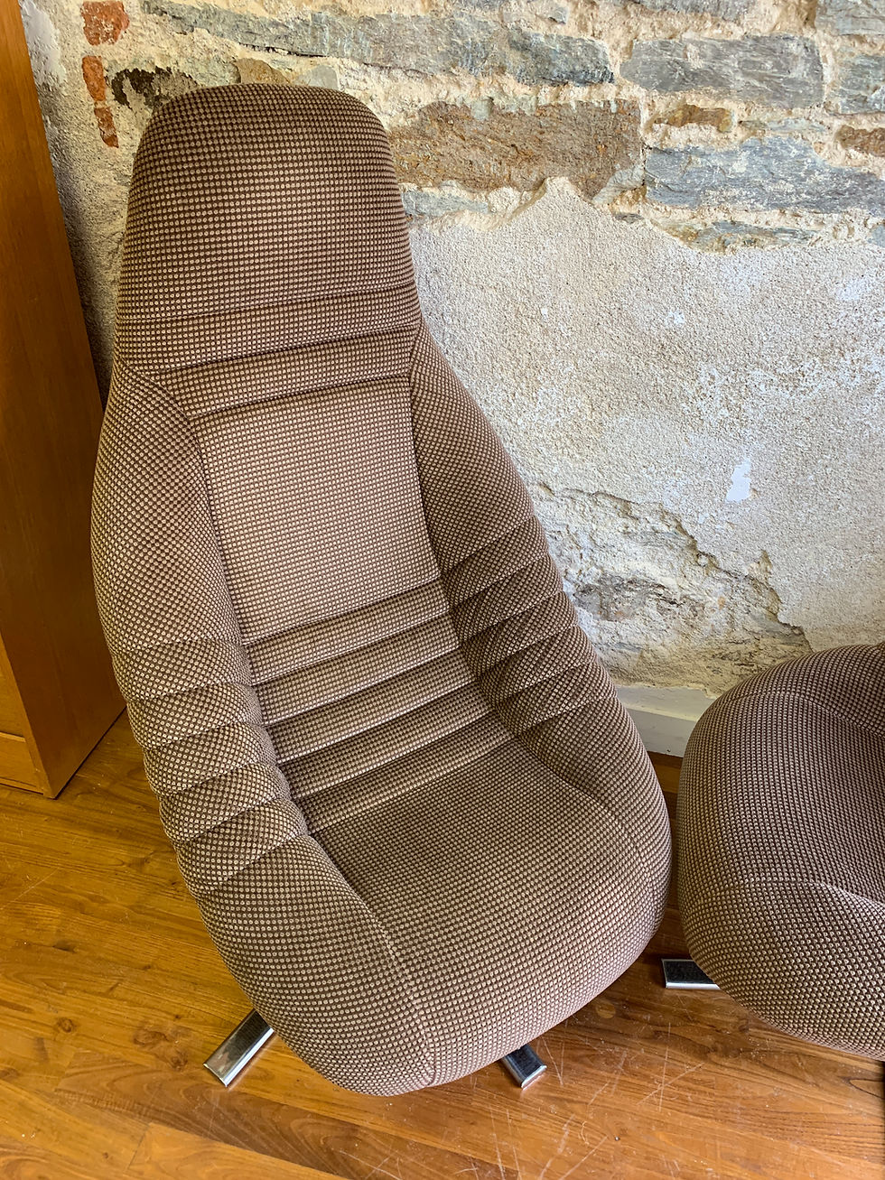 Miniature : Paire de fauteuils baquets