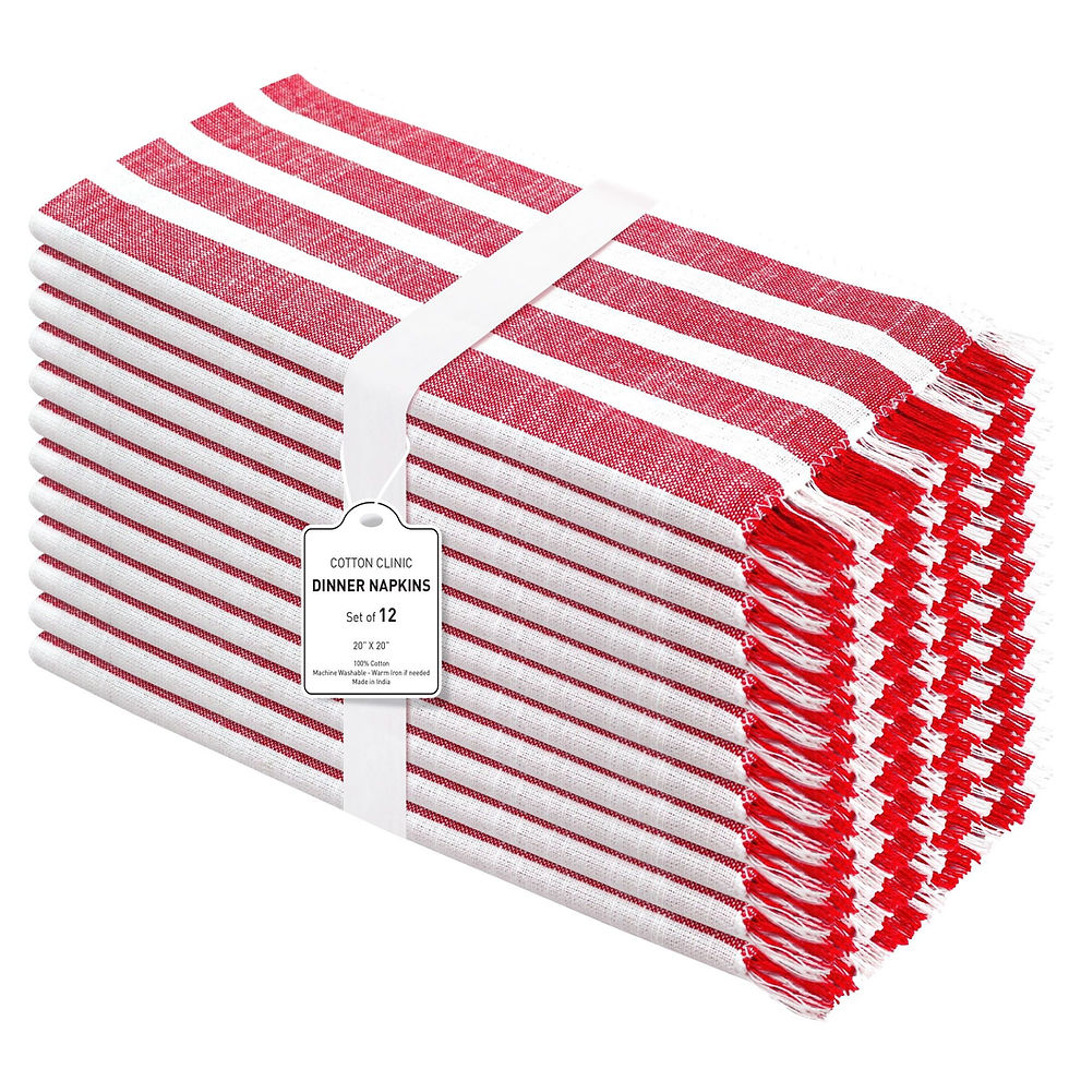 Thumbnail: Belizzi Cloth Dinner Napkins 20x20 Set of 12