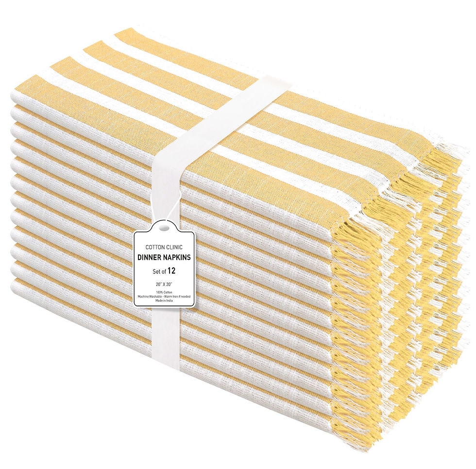 Thumbnail: Belizzi Cloth Dinner Napkins 20x20 Set of 12