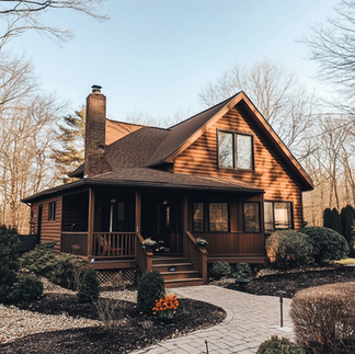 Cabin style home