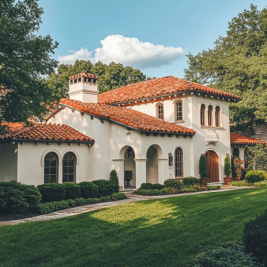 Mediterranean style home