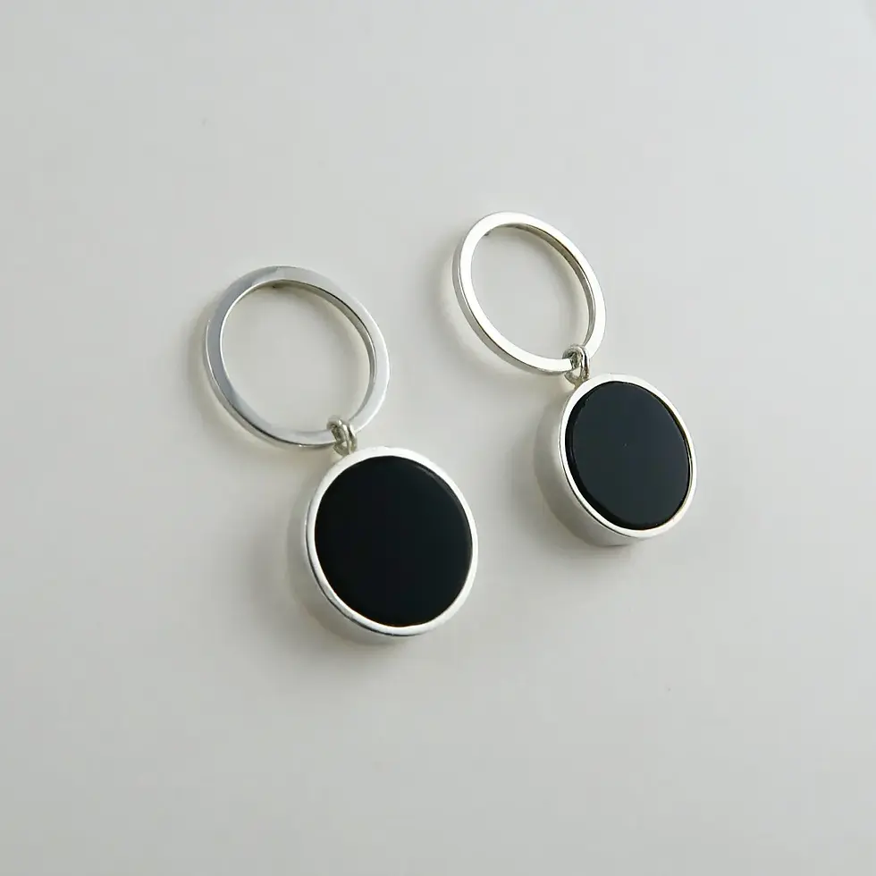 Miniature : Boucles d'oreilles Séléné - Argent