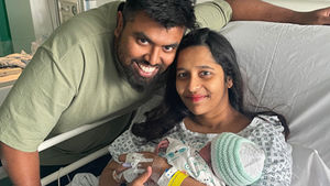 Ish & Vicky become proud parents