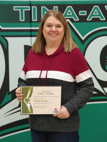 Teacher of the Year Shelia Hesler