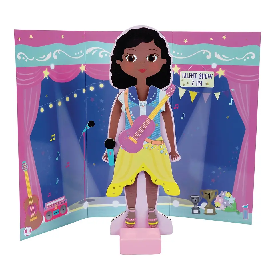 Thumbnail: Magnetic Dress Up Character - Zoey