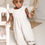 Thumbnail: Beige Gingham - Bubble Romper