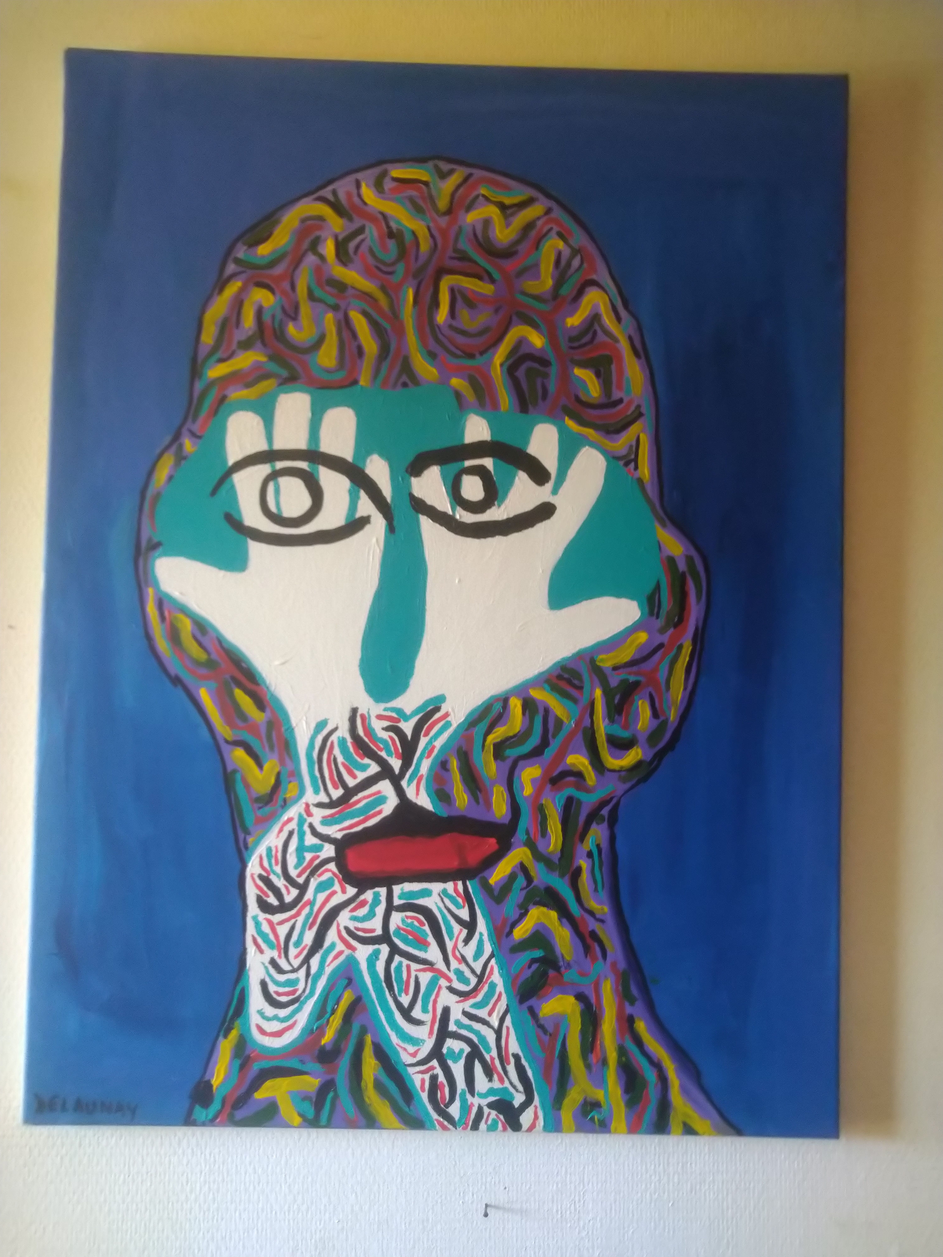 Toile sur châssis. 60x80