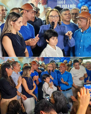 Zenaide Maia prestigia aniversário de Allyson Bezerra em Mossoró e reforça aliança política em noite de grande mobilização