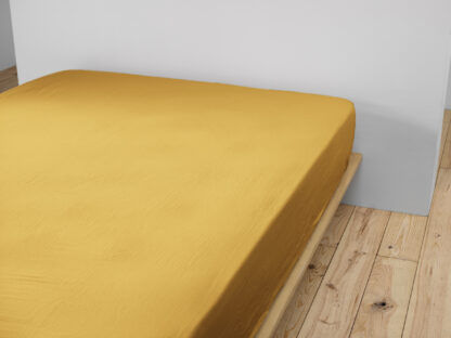 Miniature : Drap Housse Gaze de coton Gaïa 200 x 200 cm