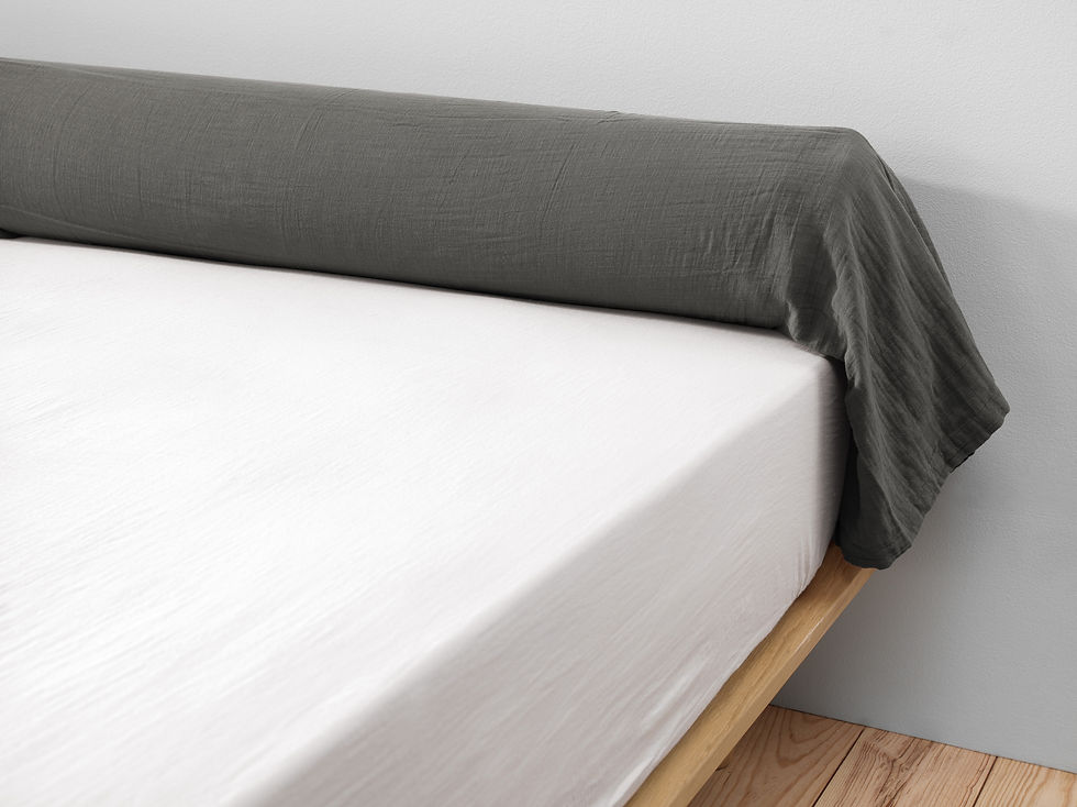 Miniature : Traversin Gaze de coton Gaïa 43 x 185 cm