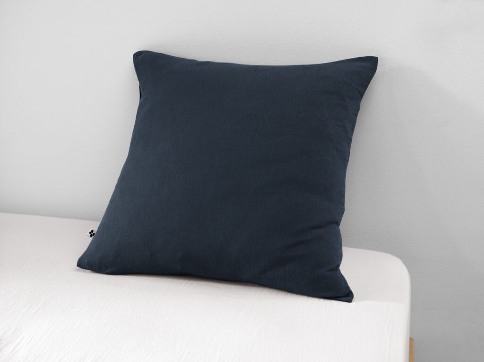 Miniature : Taie d'oreiller Gaze de coton Gaïa 60 x 60