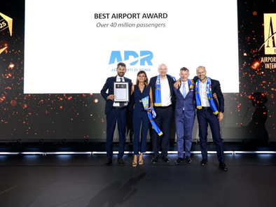 Fiumicino è ancora il migliore d’Europa: premiato per la settima volta l’aeroporto Leonardo da Vinci