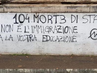 Ministero dell'Istruzione, scritte contro il ministro Valditara. Meloni: «Gesto vile e inaccettabile»