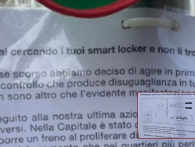 «Sabotiamo il Giubileo dei ricchi» torna il Robin Hood dei b&b: rotti i portachiavi per check-in automatici