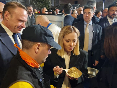 Al villaggio «Agricoltura è», Giorgia Meloni: «Noi della Garbatella abbiamo un altro passo»